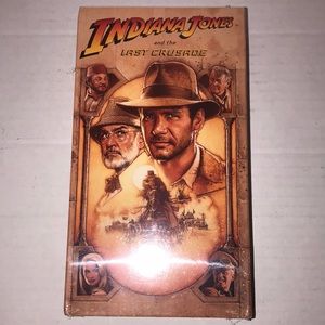 🆕Indiana Jones and the Last Crusade VHS Sealed